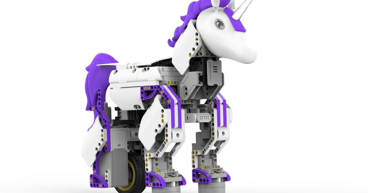 scottturneruon's tweet image. #UnicornBot Will Enchant #Kids Into #Learning #STEM and #Coding - a unicorn robot from @UBTECHRobotics buff.ly/2S2yyC3 #STEAM #unicorn #robot #blockly #app #android #iOS