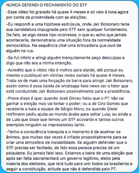 Ver imagem no Twitter