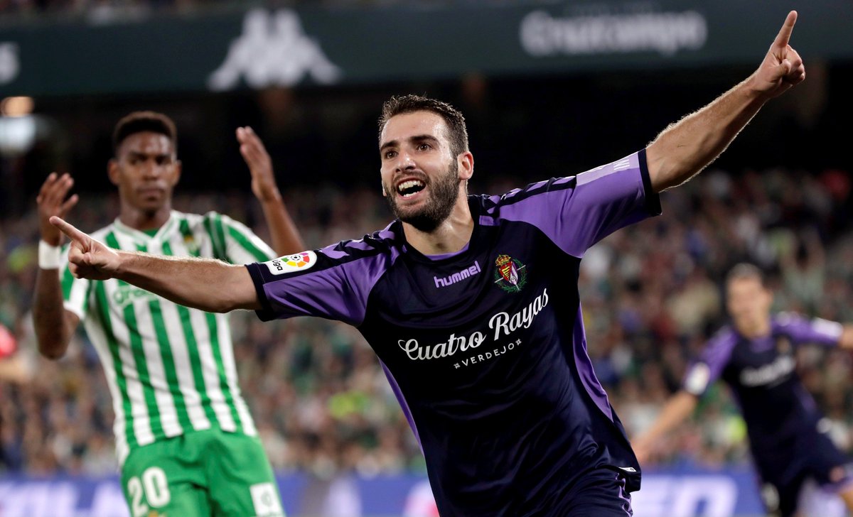 Cuando con 30 años cumples tu sueño de marcar un gol en #LaLigaSantander... 😊

#RealBetisRealValladolid