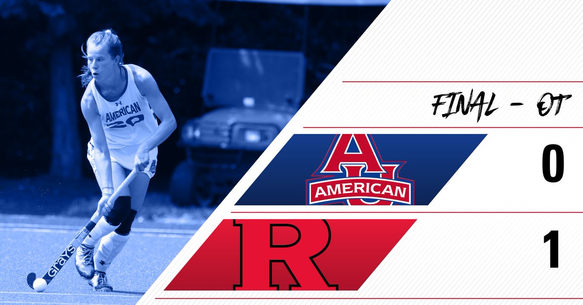 AU_FieldHockey's tweet image. FINAL | A hard-fought battle, but #AUFH falls to No. 13 Rutgers in OT, 1-0

#AUnit #AUEagles