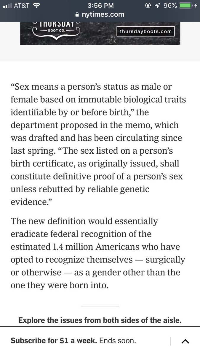 seraphfem's tweet photo. hey, if y’all don’t know why trans people are very upset today it’s because of this. please take the time to actually read this and understand what’s at risk for us, wether we’re a binary or non-binary trans person. donate to a trans person today if you’re able https://t.co/i8AzdPtum1