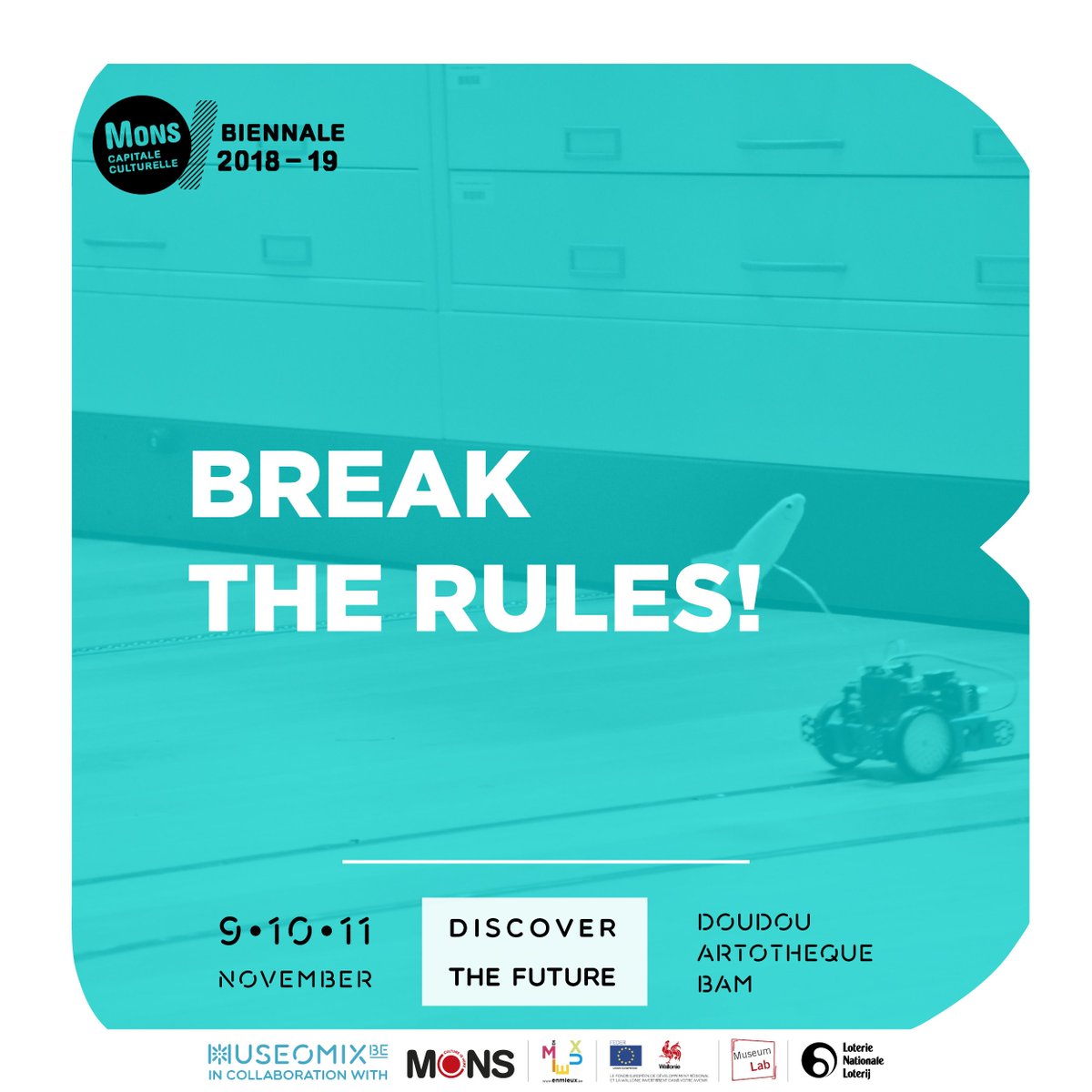 🏛️ 2nd museum of <a href="/MonsPolemuseal/">Pôle muséal Mons</a> for the museomixers to take over 
👉 The Artotheque! 
😍 Beautiful building, wonderful restorations, hidden secrets! 

Visit us - November 11th - to discover all the hidden stories, coming to life!

#museomixbe #museomix18