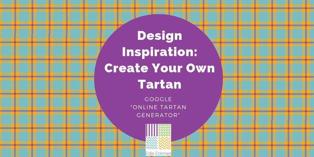 Design Inspiration: Create Your Own Tartan