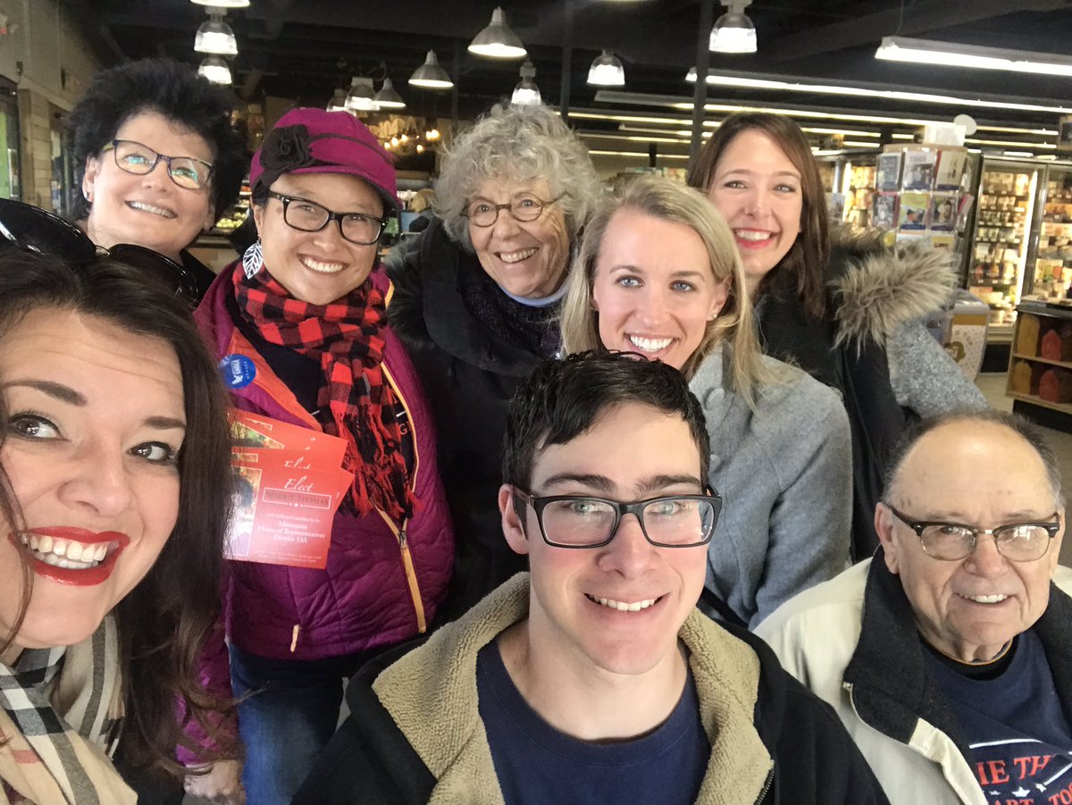 KellyRGrady's tweet image. Pounding the pavement w/local Moms for @NorrieAThomas on a GORGEOUS #MNFall day. Get out &amp;amp; vote Norrie November 6th! 🍁🇺🇸💪🏼🍃🇺🇸✌🏽🍂
@TheFighting33 @DFL3CD @IndivisibleMN03 @MinnesotaDFL @electmnhousedfl @TheDemocrats #BlueWave2018 @HentgesNicole @MomsDemand #GunSenseCandidate