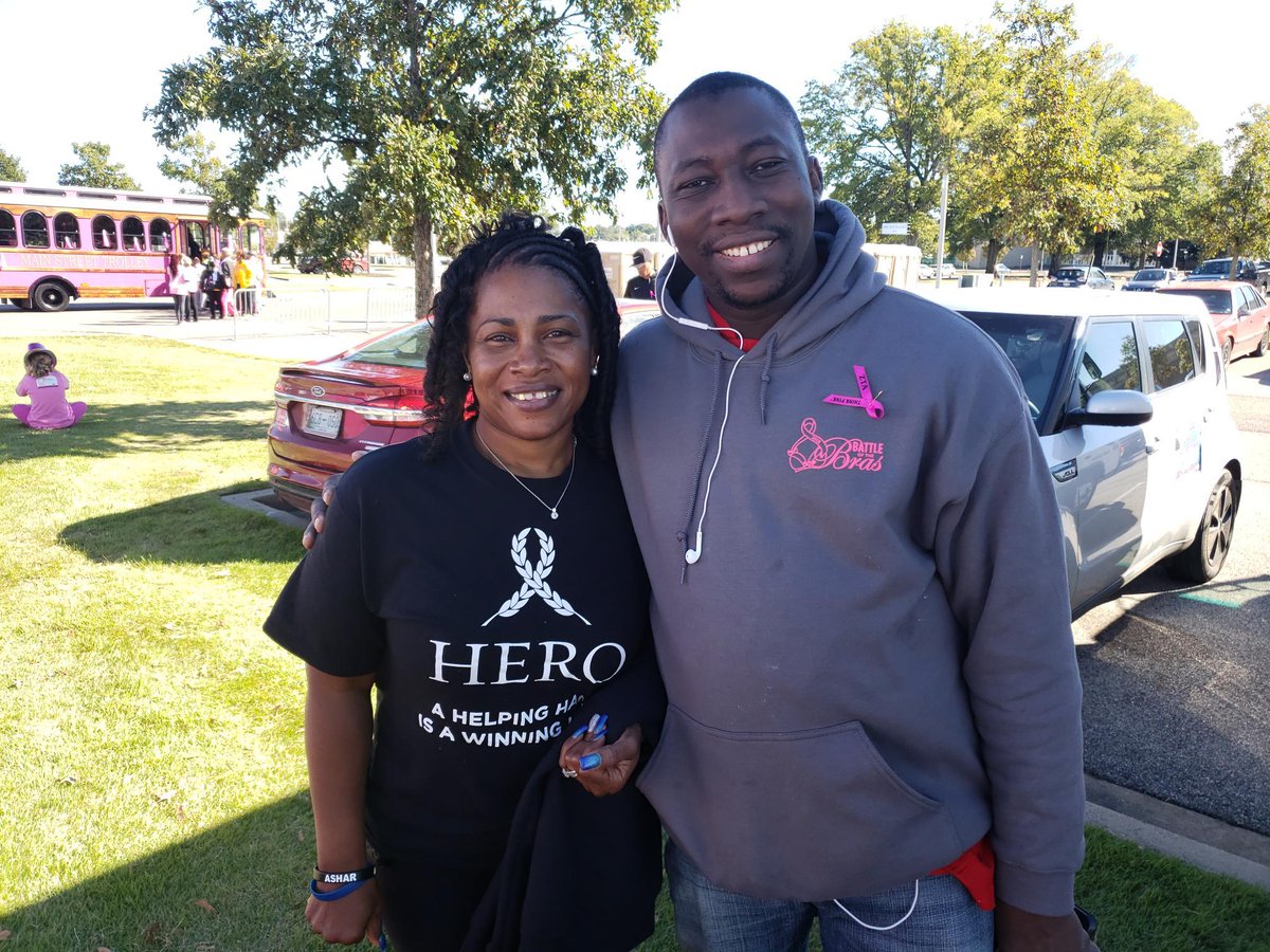 Horseshoetunica's tweet photo. We're honored to be a flagship sponsor for the American Cancer Society's Making Strides event today! #brabattle2018 #CaesarsforBCA #MemphisStrides https://t.co/R2kGhg3uvE