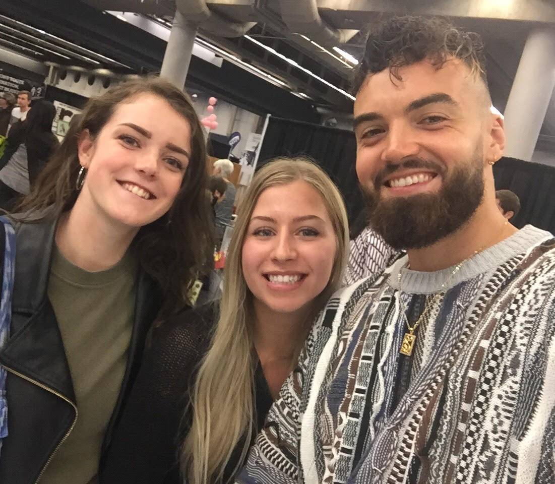 Loved going to Montreal with my daughter and her friend for the city's Vegan Festival. We all got to meet <a href="/avantgardevegan/">AvantGardeVegan</a> Gaz Oakley. Getting ready for our first #vegan Christmas :)