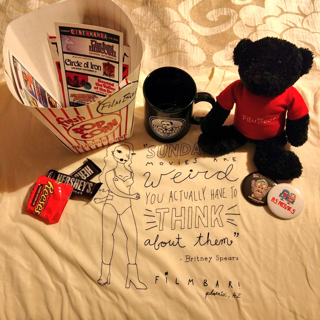 Danny_Duoshade's tweet photo. Brought home some fun prizes from the Scream All Night Sleepover at @theFilmBarPHX last night! Crashed for a couple of hours, then jumped right back out to catch the ASU chamber orchestra live score #Frankenstein at @MesaArtsCenter!
#Horror #Film #Music #ShortWeekend #Zombified https://t.co/LNrUo4mg4E
