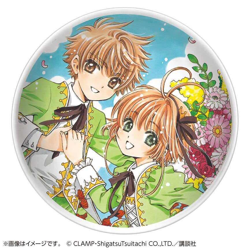 グッズ紹介】 「豆皿」（全3種）価格：各1,000円（税別） CLAMP先生の