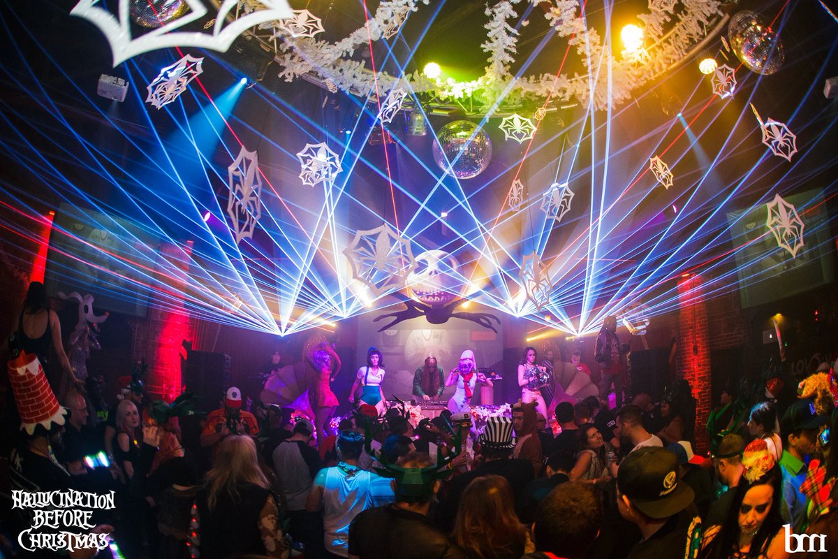 Hallucination Before Christmas is where Christmas and Halloween collide in one amazing night. Join us on Saturday December 15th, 2018 for another unforgettable evening.. Tickets available now at hbcparty.com Get them today to save some $.  #ybor #hbcparty #yborcity
