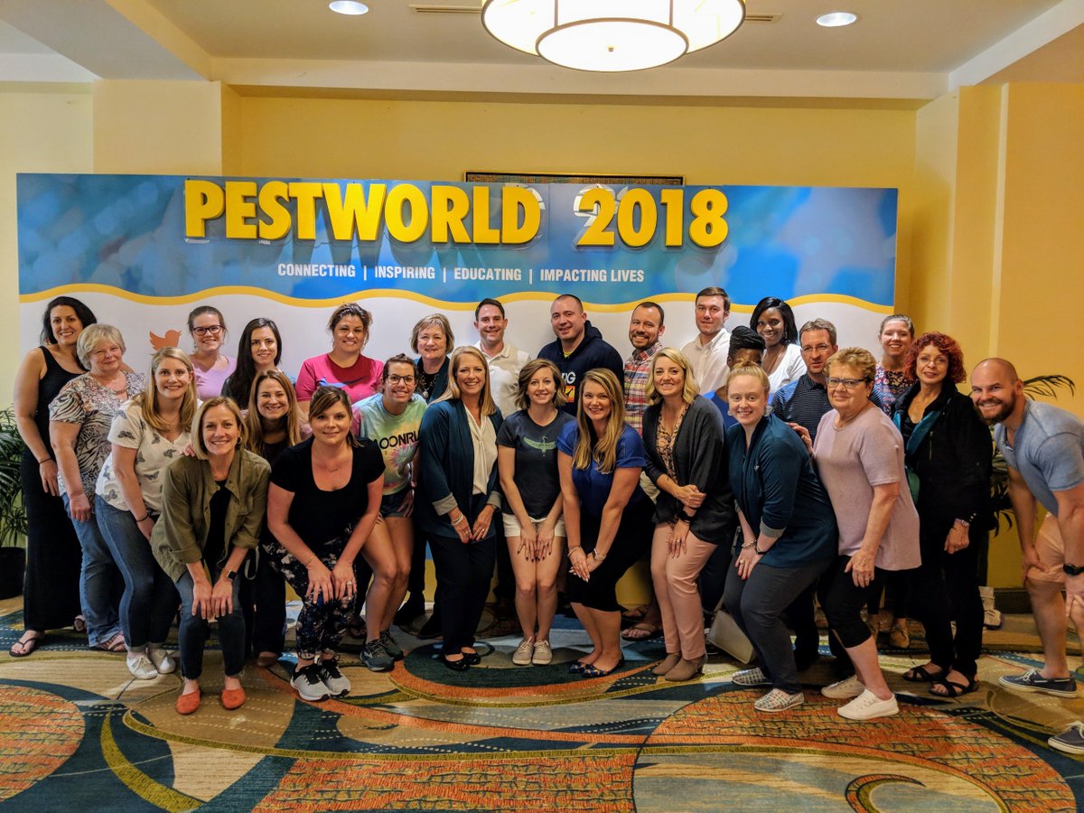 The NPMA staff is in Orlando and excited to kick-off #PestWorld2018!