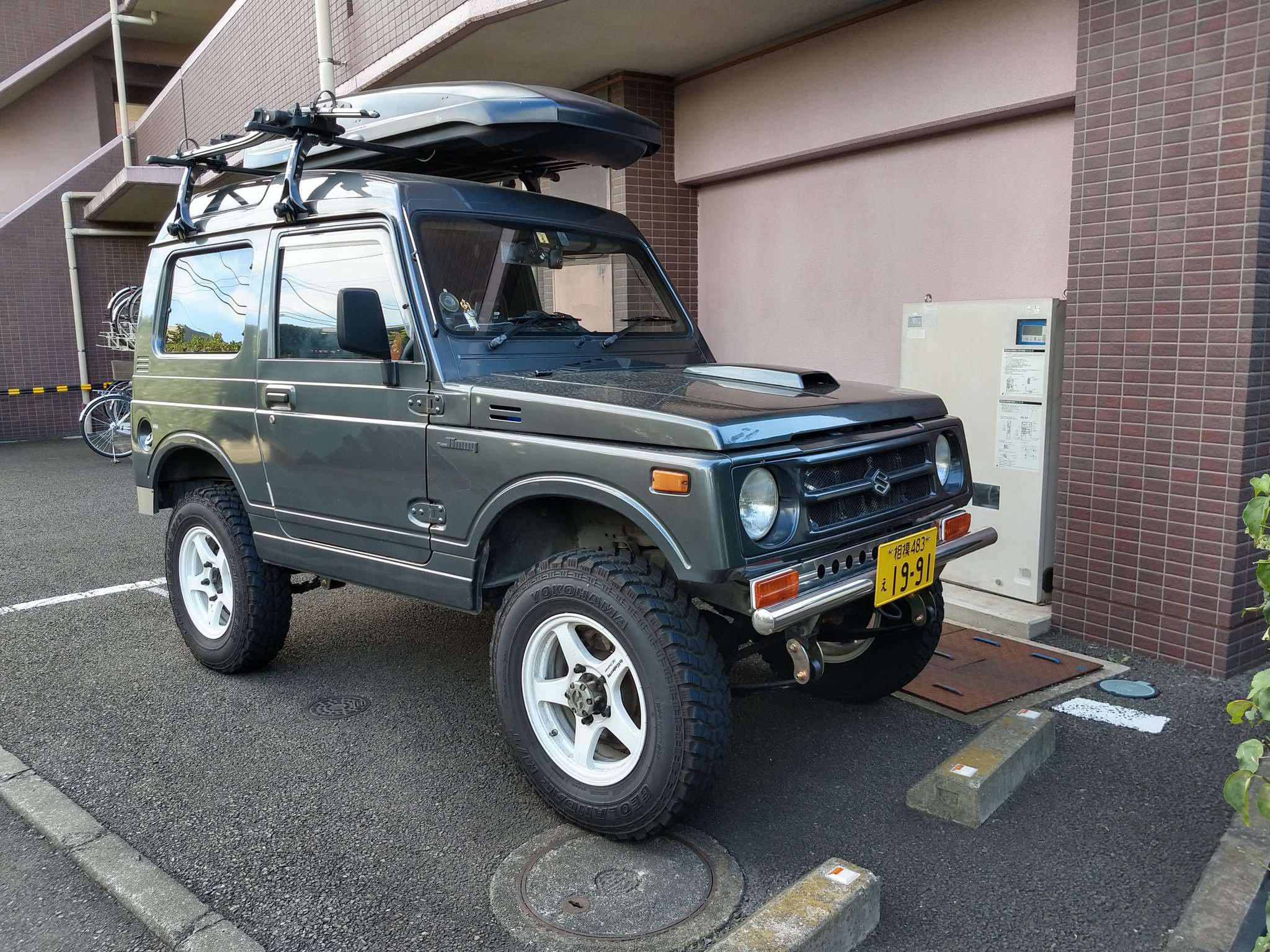しもさん 北海道 茨城県 ジムニー Jb23 型 Ja11v 2型パノラミックルーフ カプチーノ C4ピカソ ジムニー とc4ピカソで車中泊を楽しんでます T Co Rc2w4vfprz