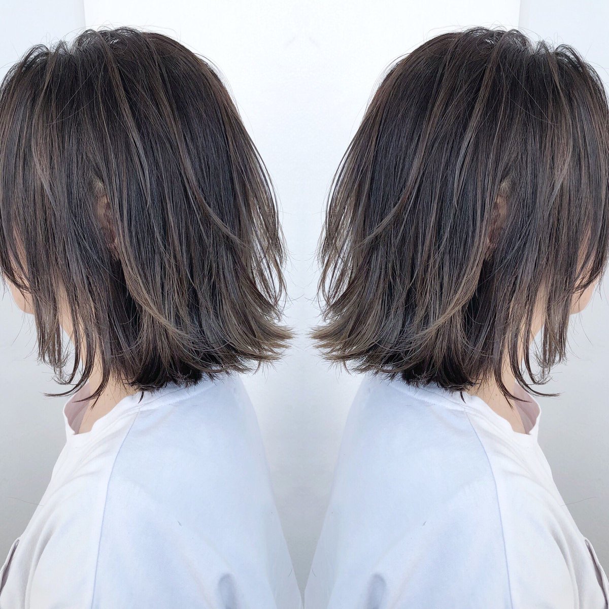 伊良部 和也 A Bing V Twitter Balayage Bob ボブ ミディアム 西院 美容室 美容院 ヘアスタイル ヘアセット アディクシー イルミナカラー スロウカラー Cute スタイリング カラー グラデーション Balayage ヘアカラー ヘアアレンジ 時尚