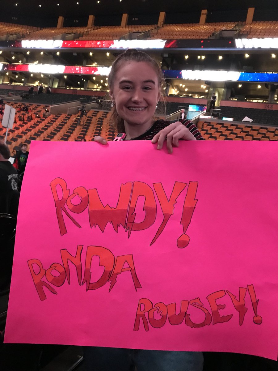 #WWEBoston @wweboston my favorite wrestlers @RandyOrton @RhondaRouseyFc @KurtAngleGGE @WWERomanReigns