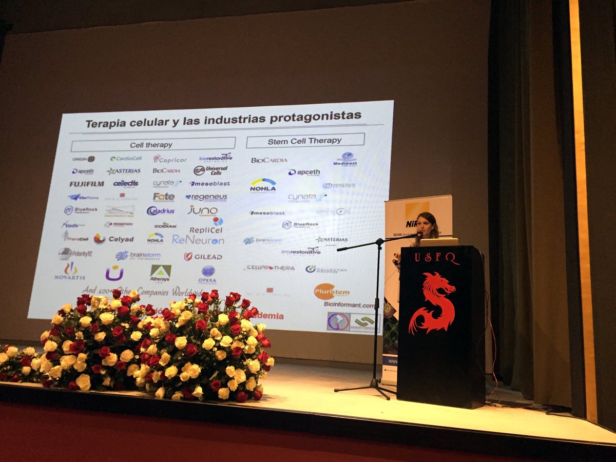 ExpLatinAmerica's tweet photo. Pleased to be part of the #MinTalk Series organized by our friends @DreamBigEc @e_cientifico y @BIOscience_ec at the @USFQ_Ecuador ! We really enjoyed the scientific discussion about the new frontiers of stem cells and cancer therapy! @SequentiaBio @CRGenomica https://t.co/3Xt8m3lHPt
