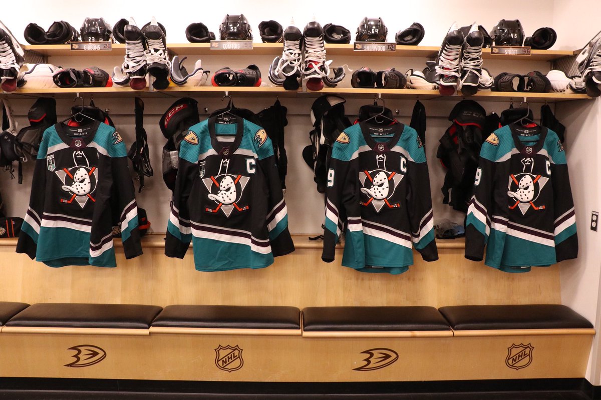 anaheim ducks 25th anniversary