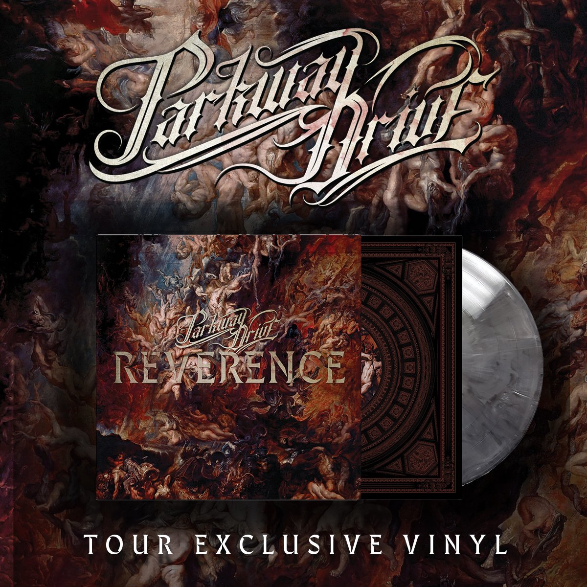 Parkway on Twitter: "🆕 Reverence tour exclusive vinyl, this will be available our upcoming shows! https://t.co/2zBEMAsukq" / Twitter