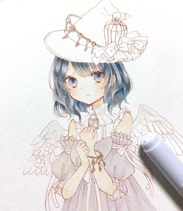 「jewelry wings」 illustration images(Oldest)
