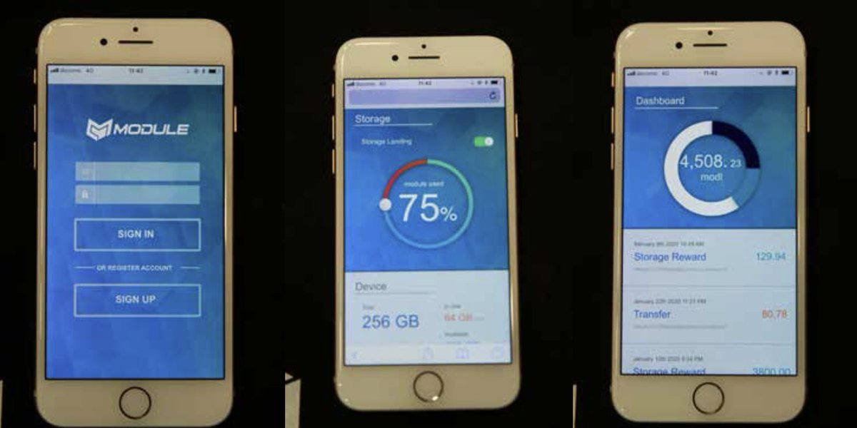 【MODULEが再びデジ通さんに取り上げていただけました！】
MODULEはスマートフォンなどのデバイスの空きストレージを、他者とシェア、つまり使っていないストレージを貸し出すことで、それに応じた報酬がもらえるという新しいシステムです。
 
touchanswer.io/uncategorized/…