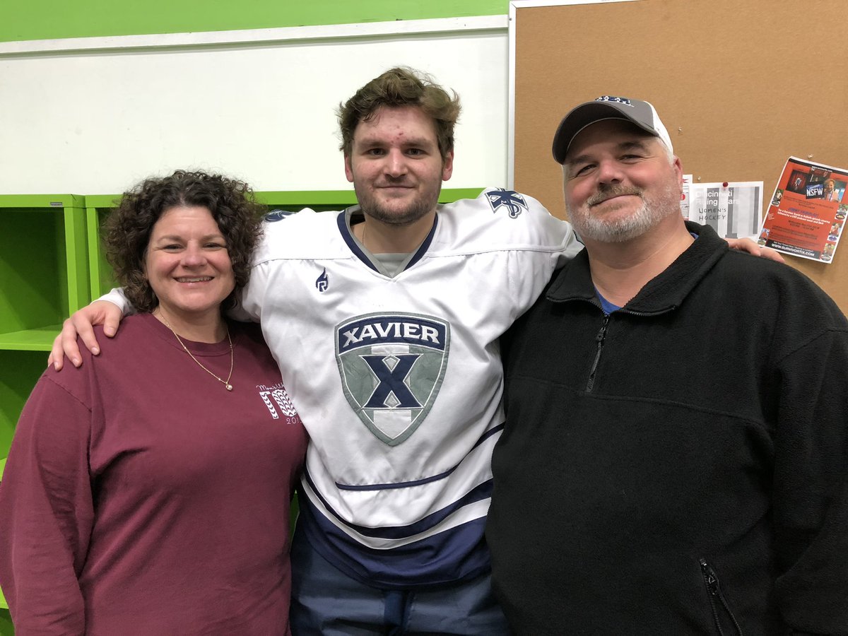 Thank you <a href="/XavierHockey/">Xavier Ice Hockey</a> for a great Family Weekend full of hockey! We really enjoyed watching the boys compete. @MattThebeau