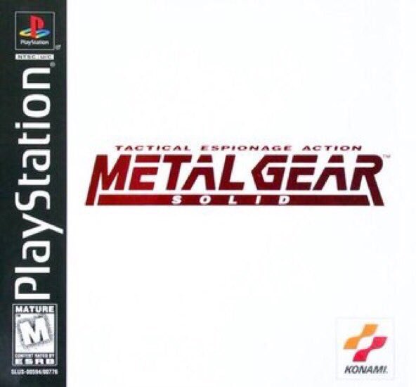 OnThisDayGaming's tweet photo. Metal Gear Solid for the PS1 was released on this day in North America, 20 years ago (1998) https://t.co/Gn4z2WRo9X