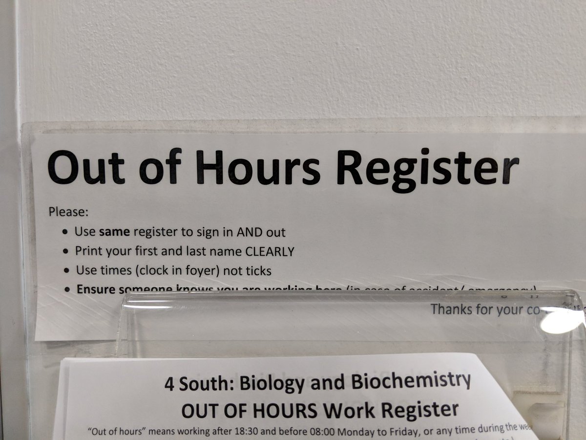 Day 192 of  #PhD365 and yer boi has to pay for shoddy time management (mostly due to forgetfulness) by being in the lab at midnightI'm feeling absolutely dead and I'm back here in 7 hours.This is bullshit. I'm going to eat a Yorkie bar in the car and not log it in MyFitnessPal