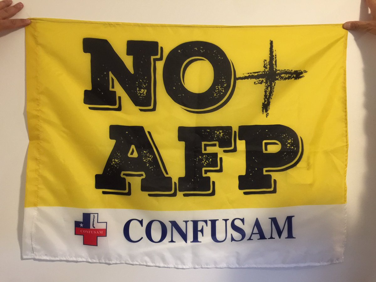 ConfusamChile's tweet photo. #El24yoProtesto porque ya BASTA DE ABUSOS #NomasAFP https://t.co/gSQSQWDhJF