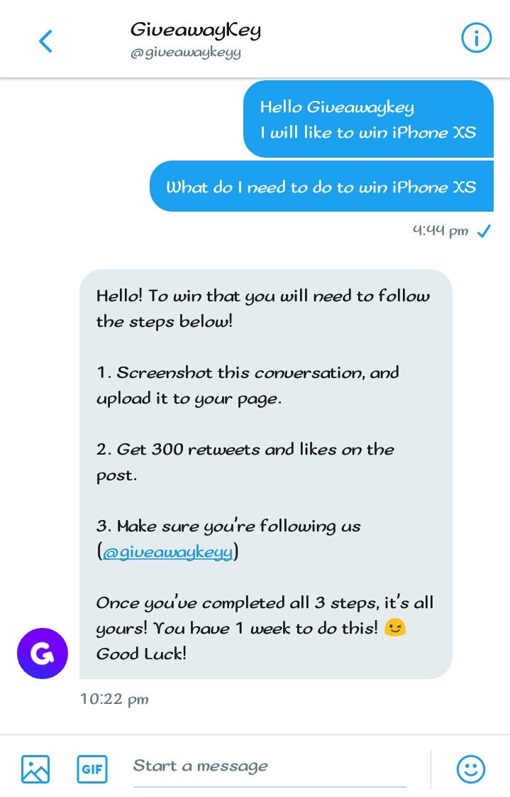 OluwaseunJohn_'s tweet photo. Hello good evening to all twitter user, I want you guys to please help me out on my first d with #Giveawaykey and d is all about win iPhone XS, and all i need for iPhone XS to be my is 300 retweet and likes, this is where i need you guys help, please help me out!
@giveawaykeyy https://t.co/k0BElefiyN