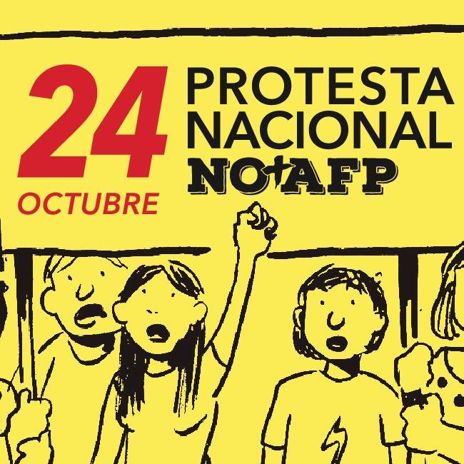 LLlaulen's tweet photo. Porque creo en la dignidad en la vejez, porque creo que es posible un cambio de sistema que pueda otorgar júbilo a nuestros ancianos, por eso #El24yoProtesto por #NoMasAFP https://t.co/IRrm5eIPf2