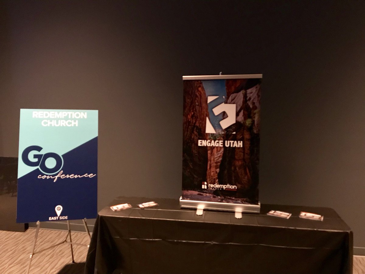 RedemptionUtah's tweet photo. Go Conference! Thanks @myeastsidetv for hosting us! #missions #churchplanting #gototheworld https://t.co/zDbDHByv9y