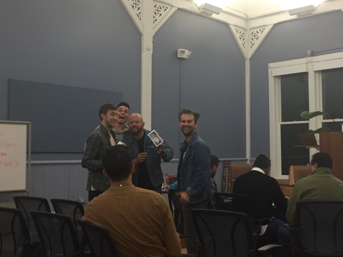 KathyDebrosse's tweet photo. @ArtsWave #ArtsWaveTech winners - 1st place goes to helping arts organizations communicate quickly and with ease. 2nd place goes to the team that created one go to source for calendar info! Thanks to everyone for your hard work. #CincyArts @StartupCincy @cintrifuse https://t.co/BUtv49Glo2
