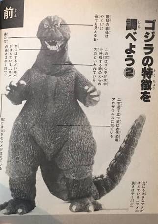 ゴジラ入門の素晴らしい解釈…ゴジラの首の穴は「水中で呼吸する時の