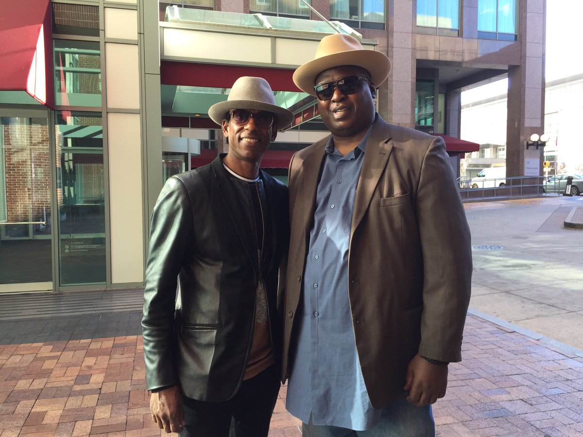 Not too long ago I ran into the great <a href="/TheOrlandoJones/">Orlando Jones Comedian</a> . Good guy and an even better actor! #boxing #orlandojones #actor #comiccon