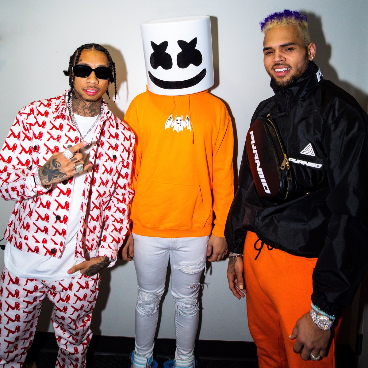 Marshmello On Twitter We Got One At Tyga At Chrisbrown