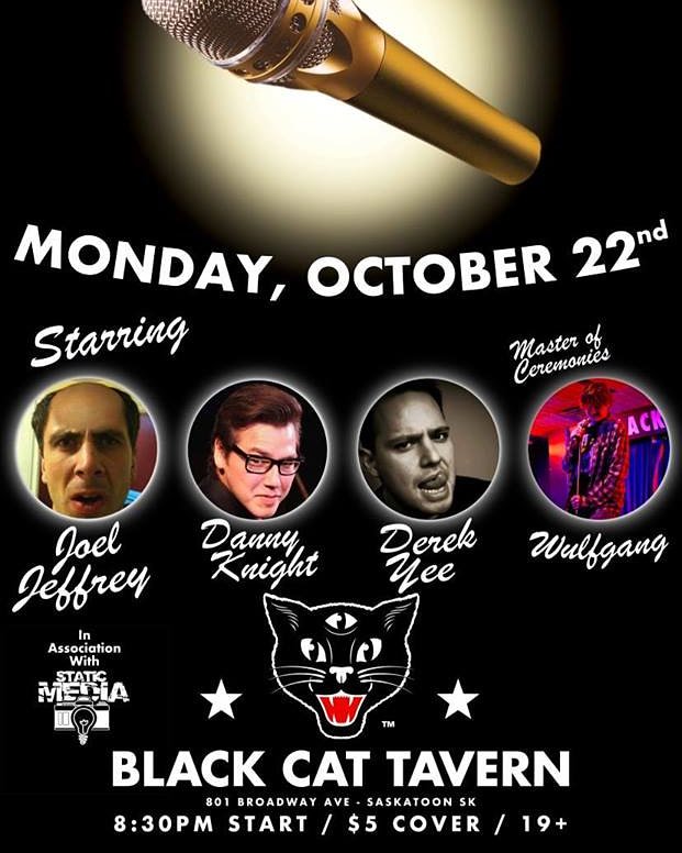 SundayStruggle's tweet photo. Not only do we have these funny people but we also have a special guest all the way from Calgary here to make you laugh. 
#yxe #comedy #sask #standupcomedy #saskatoon https://t.co/PK8kFdkySF