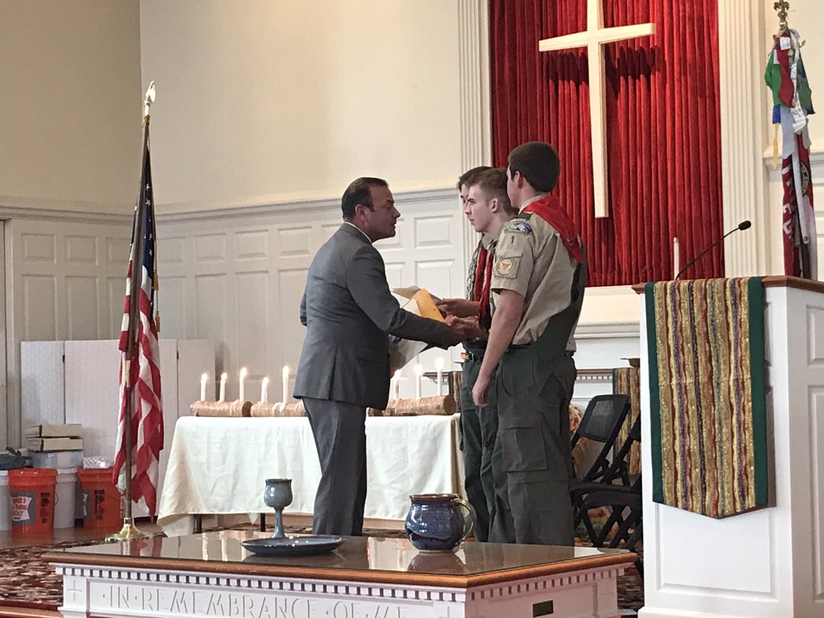 Always proud of our Eagle Scouts. Congratulations to the latest outstanding trio of young men of Troop 1 in Westwood. #scouting #service