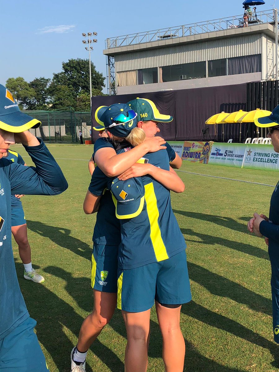 AusWomenCricket's tweet photo. Massive news from Malaysia! 

19-year-old quick Tayla Vlaeminck will make her ODI debut for Australia in the third one-dayer against Pakistan today 👏

Cap no. 140 is all yours, congratulations Tayla! https://t.co/fnnxDBJOu4