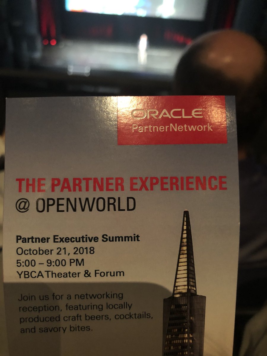 VPSolutionSales's tweet image. Kicking off OOW18 with the Partner Experience. Lots of AI/ML talk. The machines are taking over.