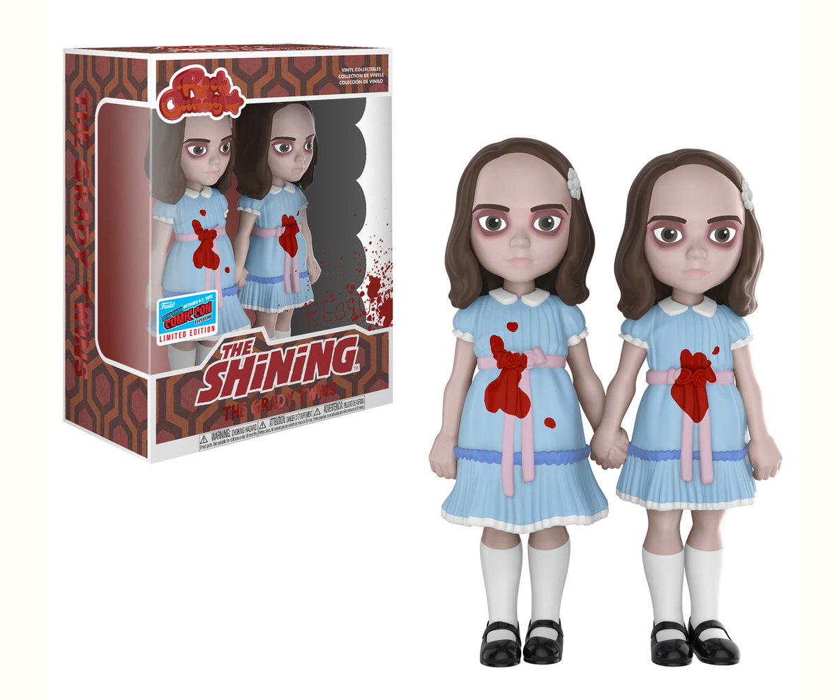RT & follow @OriginalFunko for a chance to WIN a NYCC exclusive The Shining Twins Rock Candy.