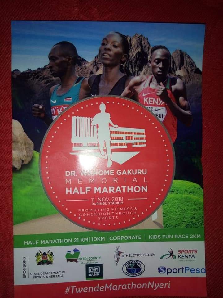 MiriamNdirangu6's tweet photo. #TwendeMarathonNyeri
#DestinationNyeri https://t.co/XLZlkX7tRw