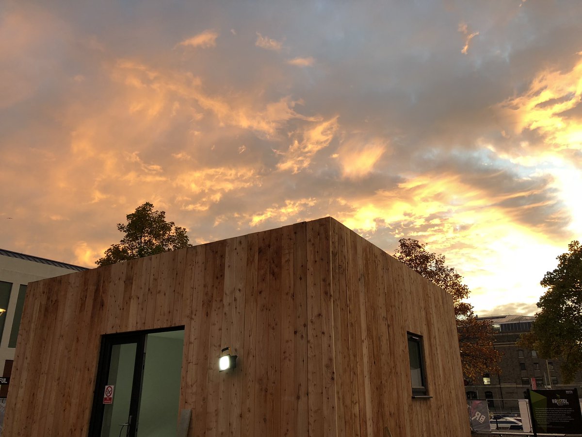 TweetEco's tweet photo. #preFAB response to @isobioproject at the @bristol_hf! We’ve had over 2k people see how we can build 🏡 from #biobased 🌾#renewablematerials. Post Festival we move it 🏗 to a children’s home for a young adult to live &amp; learn independent life skills. https://t.co/qnc7MGnPEk #H2020 https://t.co/tYVczEVf4e