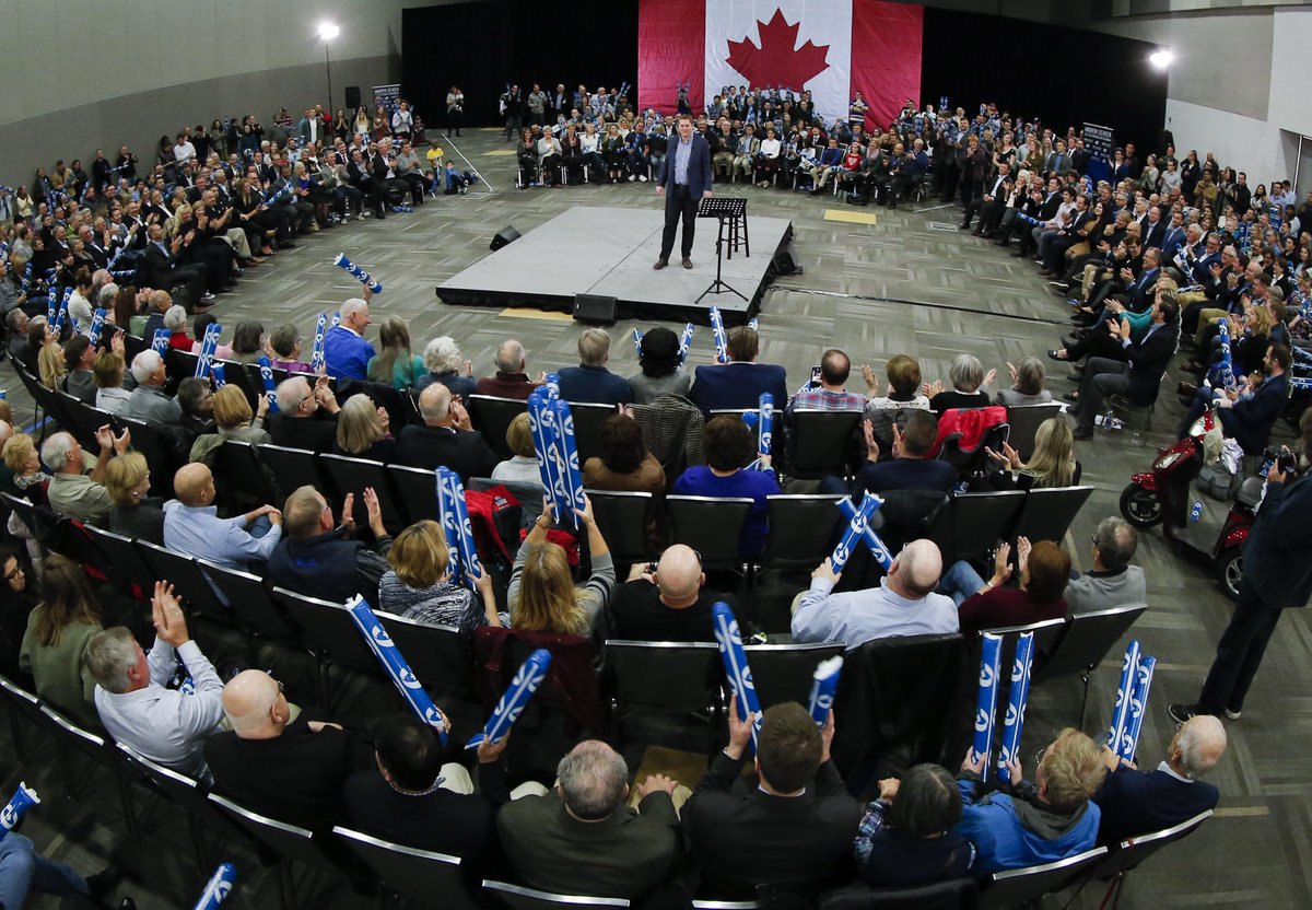 AndrewScheer's tweet photo. One year to go! Thank you to the hundreds of Conservatives who marked our one-year election countdown at a rally today in Ottawa. I couldn’t be more proud to lead this team.

It was a great party - but one year from tonight will be even better! https://t.co/DNw4hLZpY2