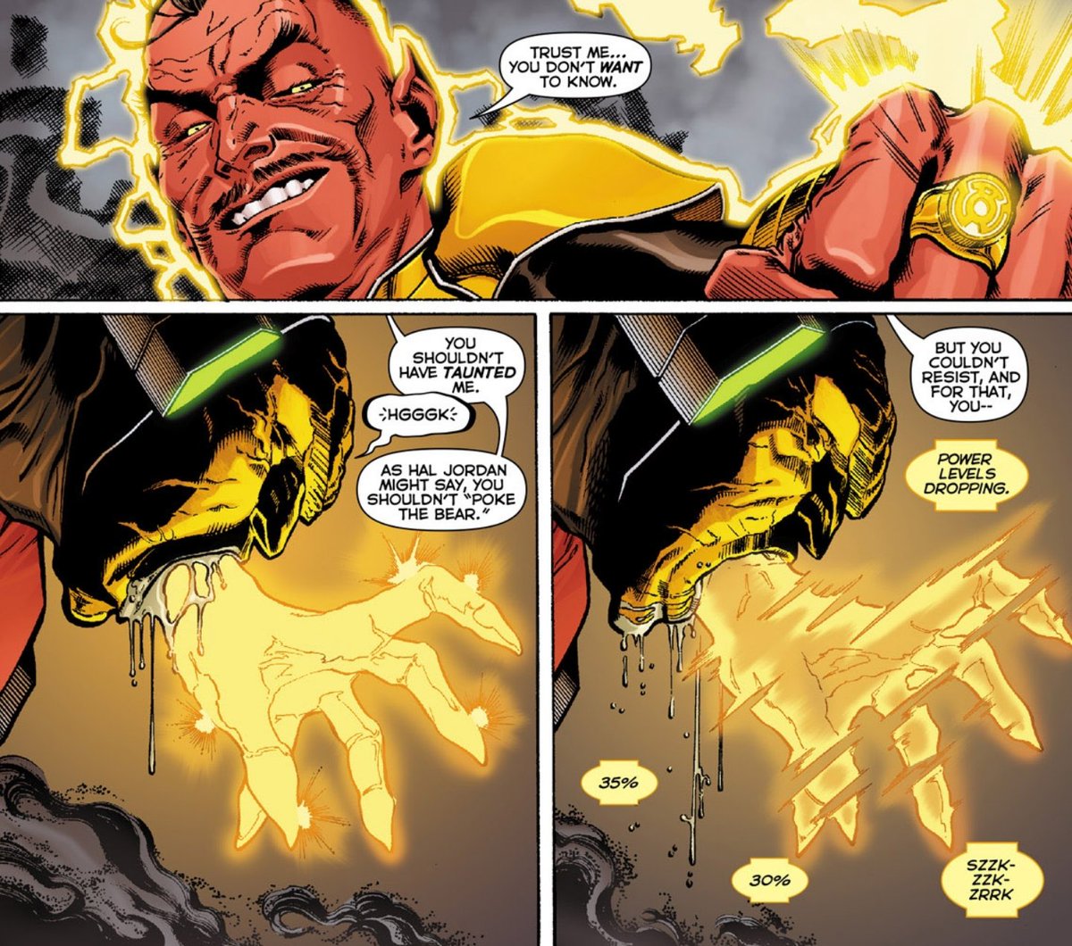 Rob_readscomics's tweet image. #Lanterncorps The Lanterns handling Supermans Supervillains better Than Superman! @Shadewing @marsanj47 @philbova