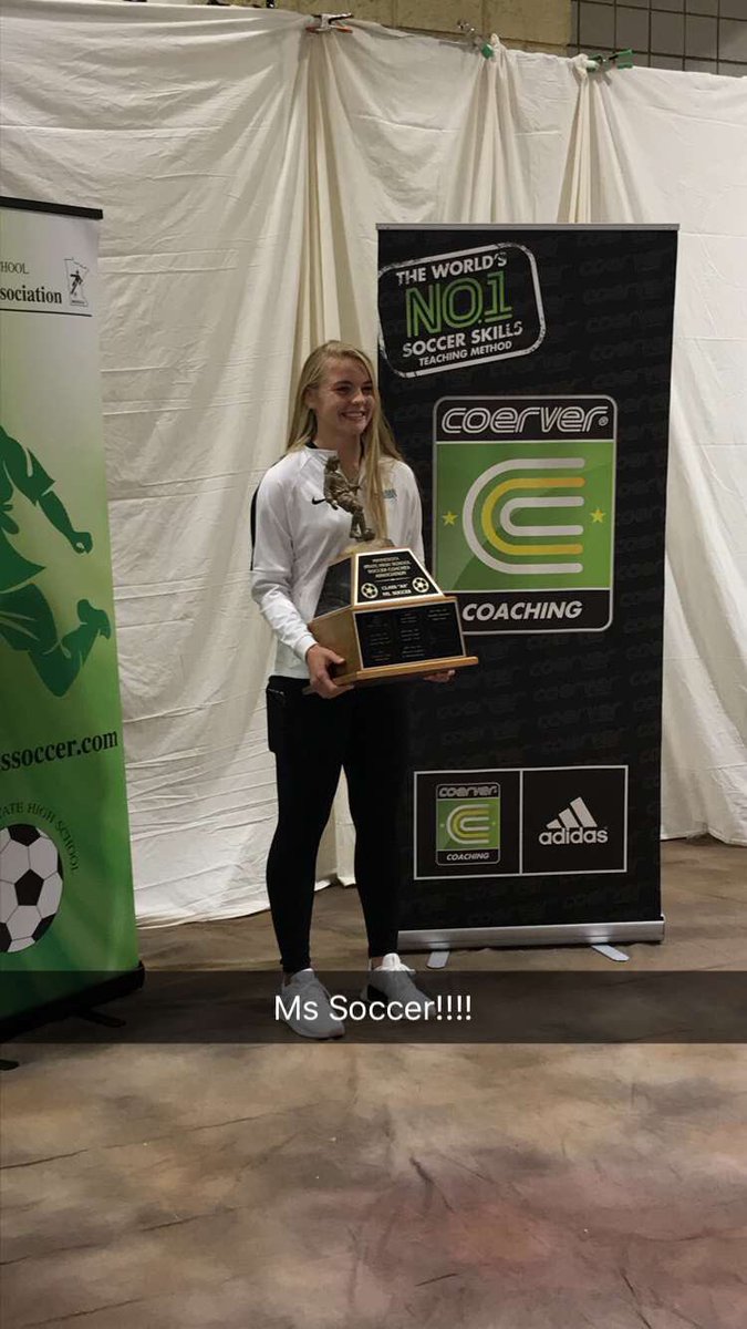 Turk_Bulut's tweet photo. Congrats to Ms. Soccer winner @meganplaschko16 we also had 4 All-State winners with Grace, Megs, Julia &amp; Brooke @EHSgirlsfutball #Wildcats https://t.co/xSkdRhGt8A