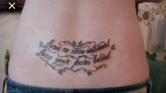 gangster girl quote tattoos