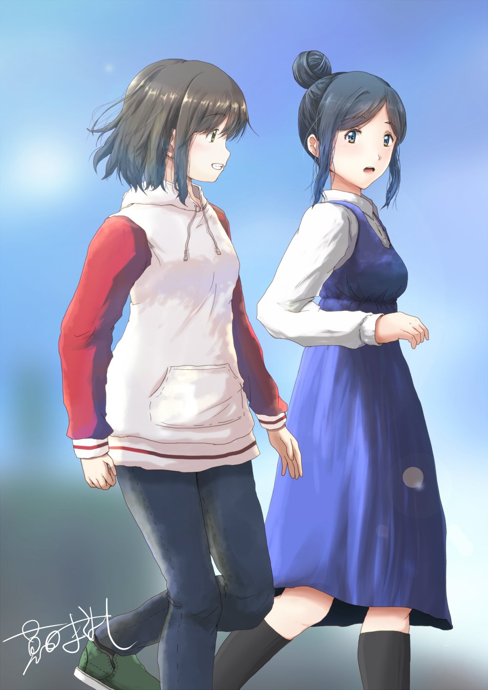 カンダマサヨシ V Twitter イラスト 別のイラスト様に描いた素材だけど 組み合わせてもう一品 散歩してる感出てるからまぁいいかなーと 久しぶりの人物画 な気がする カンダマサヨシ V Twitter イラスト 別のイラスト様に描いた素材だけど 組み合わせてもう一品 散歩してる感出てるからまぁいいかなーと 久しぶりの人物画 な気がする