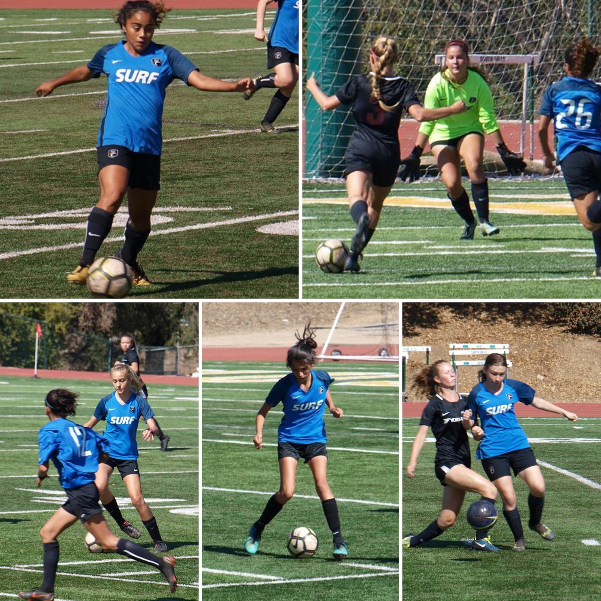 SGVSurfG03KD's tweet photo. Our ladies were matched up against the 1st place team in our bracket today, @cdaslammersfc HB, and we fought hard to a 0-0 match draw. Go #SGVSurf! 🌊⚽️ #SurfProud https://t.co/8R4nKips5P