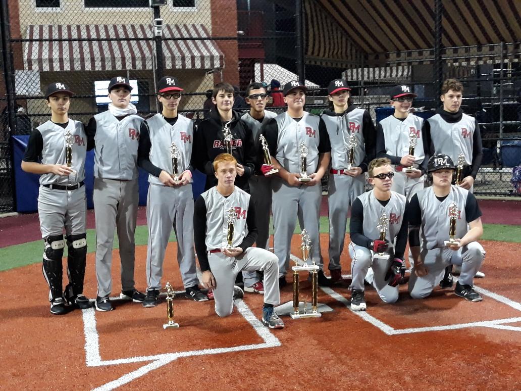 PM_Baseball's tweet photo. 16u does it again!  Walk off wins in semis and finals to win final BBH tournament of the fall! #RaiderBaseballPride https://t.co/7AvF1iKgy5