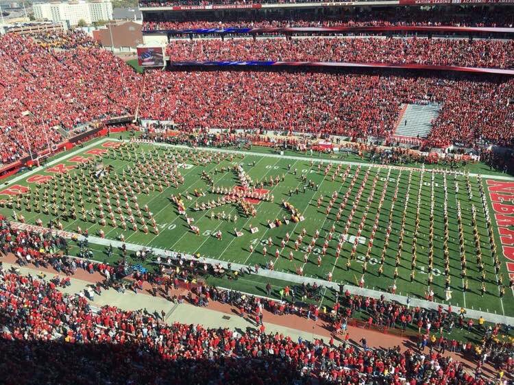 UNLBassline's tweet photo. What a great time we had with @mndrum!! We loved meeting and sharing the field with you! Hope you enjoyed your trip Gophers! ❤️❤️ https://t.co/gXeGTaMaKF