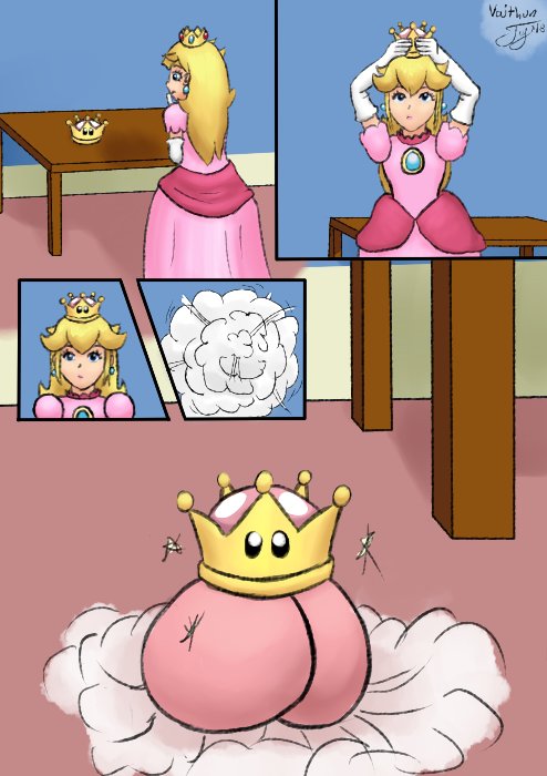 What if Peach put on the Super Crown? pic.twitter.com/Uvl27sY0ae. 