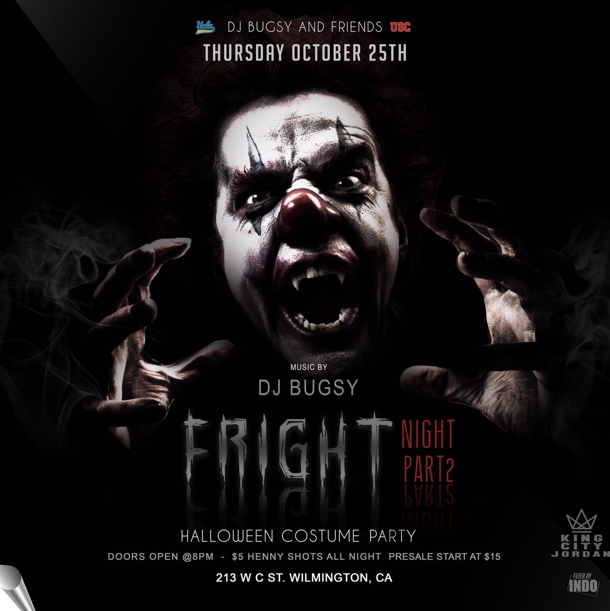 56LILDEMON's tweet photo. Just locked a section in with my boy!FrightNightLA This Thursday👻
W/ @Kingcity_jordan ! 💯💯💯 https://t.co/5VxXz5ofbw